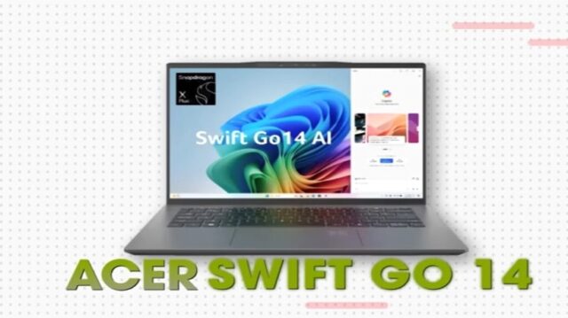 “Acer Swift Go 14 Review: Snapdragon X Plus Laptop Under ₹60,000 with 2K Recording & Lifetime MS Office” Acer Swift Go 14
