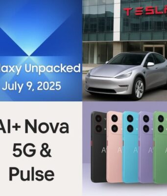 Samsung Galaxy Z Fold 7, Flip 7 & Flip FE Coming on July 9! | AI+ Nova 5G & Pulse Launch in India | Tesla Opens First Showroom in Mumbai! Samsung, AI+ Smartphone, Tesla