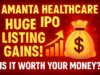 🔥 Amanta Healthcare IPO Review: Full Analysis, GMP, Dates & Investment Verdict Amanta IPO