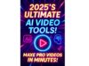 Top AI Video Generators 2025 (Free & Paid) – Perfect for Creators, Marketers & Brands and Create Hollywood-Level Videos in Seconds! AI Video Generators