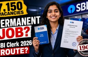 Big Opportunity! SBI Apprentice Recruitment 2026 for 7150 Vacancies Explained SBI Apprentice