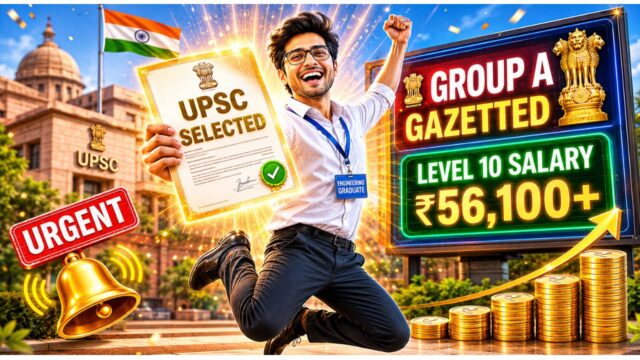 UPSC Recruitment 2026: Big Opportunity for Engineers and Freshers UPSC Recruitment