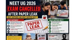 NEET UG 2026 Exam Cancelled After Paper Leak: What Happened and What Happens Next? NEET UG 2026