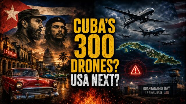 300 Drones Near America? Cuba’s New Move Sparks Global Panic CUBA