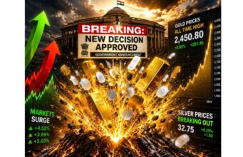 Gold & Silver Prices About to Explode After Government’s Big Decision Gold & Silver Prices