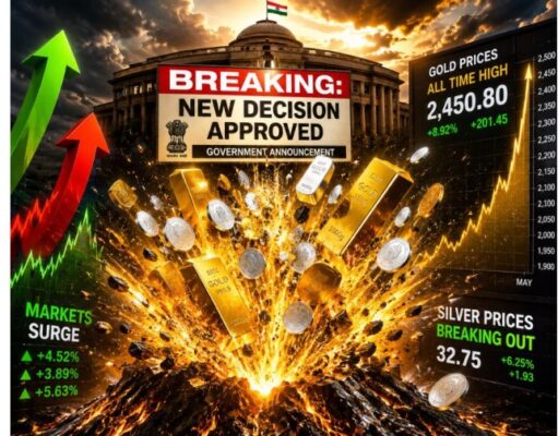 Gold & Silver Prices About to Explode After Government’s Big Decision Gold & Silver Prices