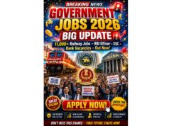 Government Jobs 2026 Big Update 🚨 11,000+ Railway Jobs, RBI Officer, SSC & Bank Vacancies Out Now! Government Jobs