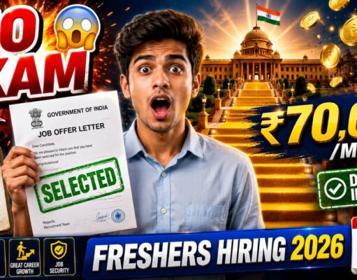 Top Government Organizations Hiring Freshers in 2026 Without Written Exam Hiring Freshers