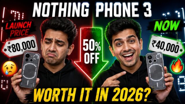Nothing Phone 3 After Massive Price Drop: Worth Buying in 2026? Nothing Phone 3