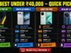 Best Smartphones Under ₹40,000 in 2026: Top Picks for Gaming, Camera, and Overall Value Smartphones