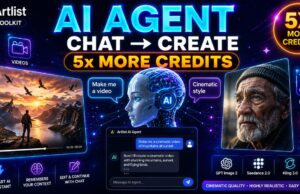 Artlist AI Agent Explained: Create AI Images & Videos Just by Chatting Like ChatGPT Artlist AI Agent