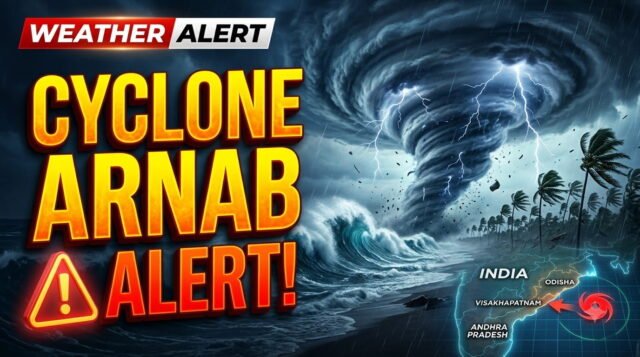 Cyclone Arnab Alert: Andhra Pradesh & Odisha on High Alert, Heavy Rain Warning Cyclone Arnab
