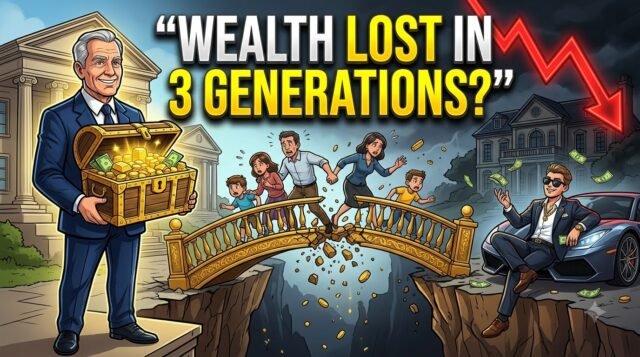 Why 90% of Wealthy Families Lose Their Wealth by the Third Generation wealth